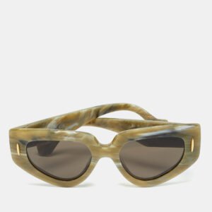 Loewe Green/Grey LW40155I Butterfly Sunglasses