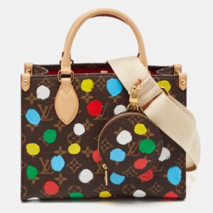 Louis Vuitton x Yayoi Kusama Painted Dots Monogram Canvas OnTheGo PM Bag