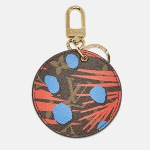 Louis Vuitton Monogram Illustre Jungle Canvas Bag Charm/Key Chain