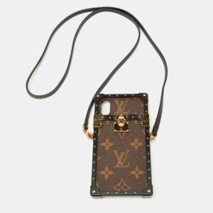 Louis Vuitton Monogram Canvas Eye Trunk iPhone X Case