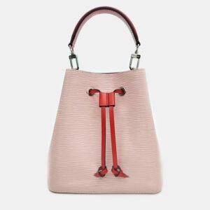 Louis Vuitton Rose Valerine Epi Leather Noe Noe BB Bucket Bag
