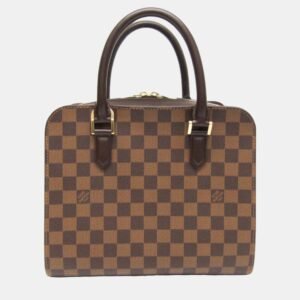 Louis Vuitton Brown Damier Ebene Canvas Triana Satchel