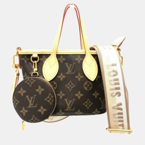 Louis Vuitton Neverfull BB Monogram Canvas Brown Bag
