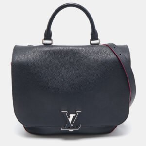 Louis Vuitton Blue Marine Leather Volta Bag