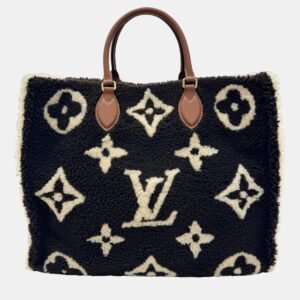 Louis Vuitton Dark Brown Monogram Teddy OnTheGo GM Tote Bag
