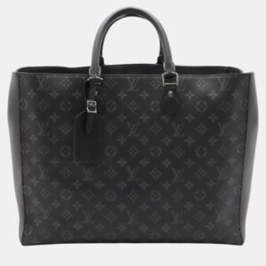 Louis Vuitton Monogram Eclipse Grand Sac Large Tote Bag
