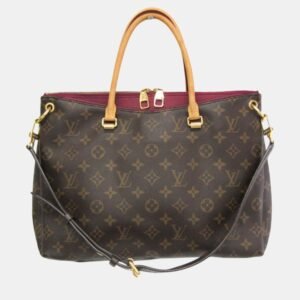 Louis Vuitton Aurore Brown Monogram Pallas Shoulder Bag