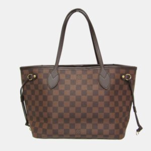 Louis Vuitton Damier Ebene Canvas Neverfull PM Shoulder Bag