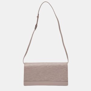 Louis Vuitton Lilac Epi Leather Honfleur Clutch Bag