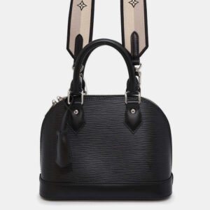 Louis Vuitton Noir Epi Leather Alma BB Bag