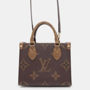 Louis Vuitton Brown Monogram Reverse Canvas Onthego BB Bag