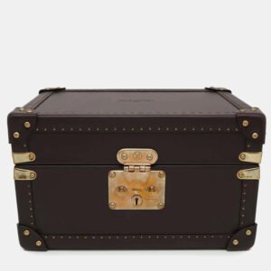 Louis Vuitton Brown Leather Boite Montre Case