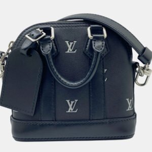 Louis Vuitton Black Leather Nano Alma Pharrell Williams Handbag