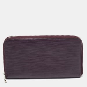 Louis Vuitton Cassis Epi Leather Zippy Organizer Wallet