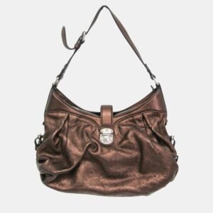 Louis Vuitton Mordore Mahina Leather Shoulder Bag