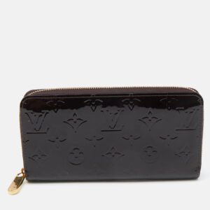 Louis Vuitton Amarante Monogram Vernis Zippy Wallet