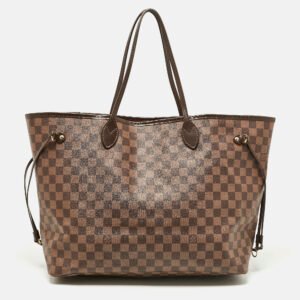 Louis Vuitton Damier Ebene Canvas Neverfull GM Bag