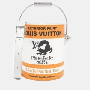 Louis Vuitton Orange LV Paint Can Bag