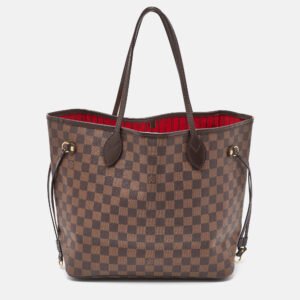 Louis Vuitton Damier Ebene Canvas Neverfull MM Bag