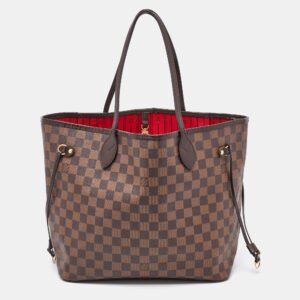 Louis Vuitton Damier Ebene Canvas Neverfull MM Bag