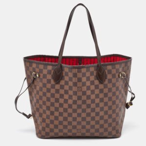 Louis Vuitton Damier Ebene Canvas Neverfull MM Bag
