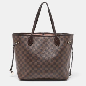 Louis Vuitton Damier Ebene Canvas Neverfull MM Bag