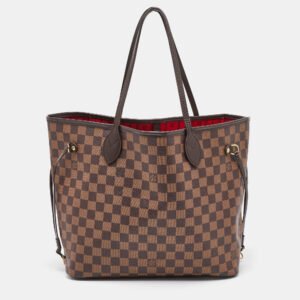 Louis Vuitton Damier Ebene Canvas Neverfull MM Bag