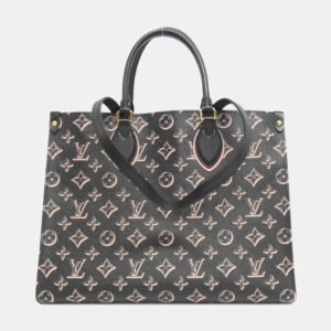 Louis Vuitton Black Canvas Fall For You OnTheGo MM Handbag