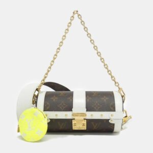 Louis Vuitton Brown Monogram Canvas Papillon Trunk Shoulder Bag