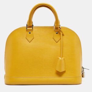 luxury-women-louis-vuitton-used-handbags-p1129512-015 Louis Vuitton Mimosa Epi Leather Alma PM Bag
