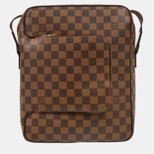 Louis Vuitton Damier Ebene Canvas Olaf MM Shoulder Bag