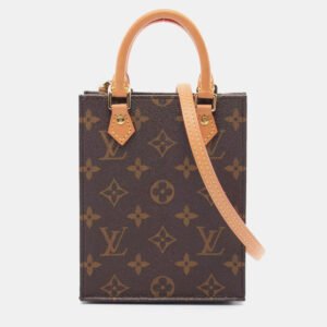 Louis Vuitton Monogram Canvas Petit Sac Plat Bag