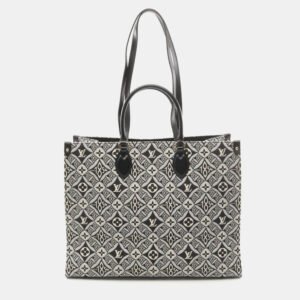 Louis Vuitton Black Canvas Since 1854 OnTheGo GM Bag