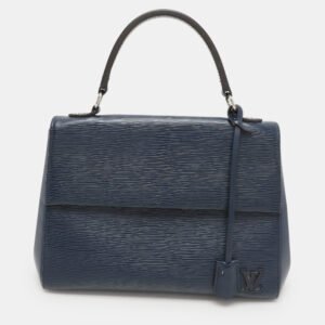 luxury-women-louis-vuitton-used-handbags-p1136252-014 Louis Vuitton Blueberry Epi Leather Cluny MM Bag