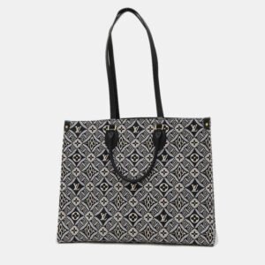 Louis Vuitton Monogram Jacquard On the Go GM Tote Bag