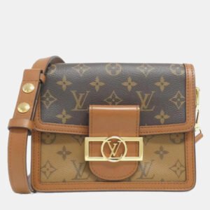 Louis Vuitton Monogram Reverse Canvas Dauphine Mini Shoulder Bag