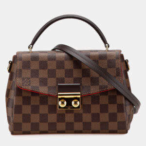 Louis Vuitton Brown Damier Ebene Croisette Bag