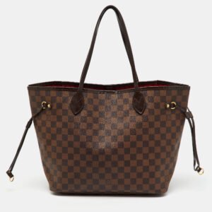 Louis Vuitton Damier Ebene Canvas Neverfull MM Bag