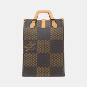 Louis Vuitton Nigo Giant Damier Ebene Monogram Canvas Tote Bag