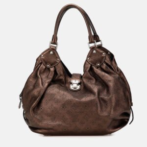Louis Vuitton Brown Monogram Mahina L Hobo