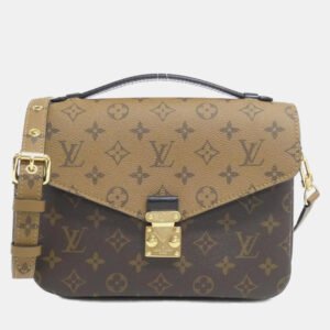Louis Vuitton Monogram Reverse Pochette Metis MM Shoulder Bag