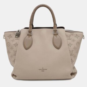 Louis Vuitton Galet Monogram Mahina Leather Haumea Tote Bag
