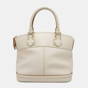 Louis Vuitton Blanc Suhali Leather PM Lock It