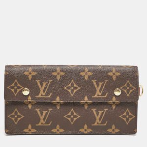 Louis Vuitton Monogram Canvas Portefeuille Accordeon Wallet