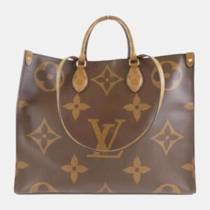 Louis Vuitton Brown Monogram Canvas Giant OnTheGo GM Tote Bag