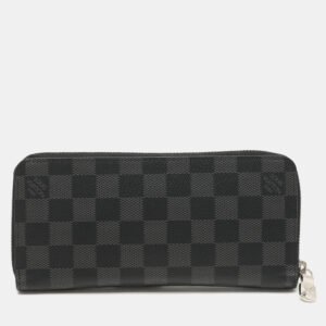Louis Vuitton Damier Graphite Canvas Vertical Zippy Wallet