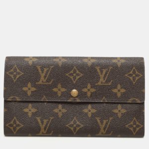 Louis Vuitton Monogram Canvas Sarah Wallet