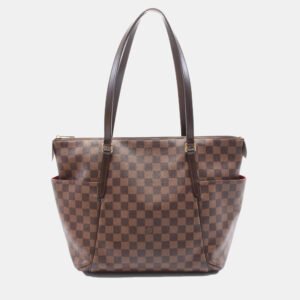 Louis Vuitton Brown Damier Ebene Canvas Totally MM Shoulder Bag