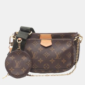 Louis Vuitton Brown Monogram Canvas Multi Pochette Accessoires Shoulder Bag