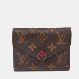 Louis Vuitton Aurore Monogram Canvas Victorine Compact Wallet